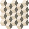 Element Mosaico Cube Warm 30.5x33 cm