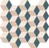 Element Mosaico Cube Cold 30.5x33 cm