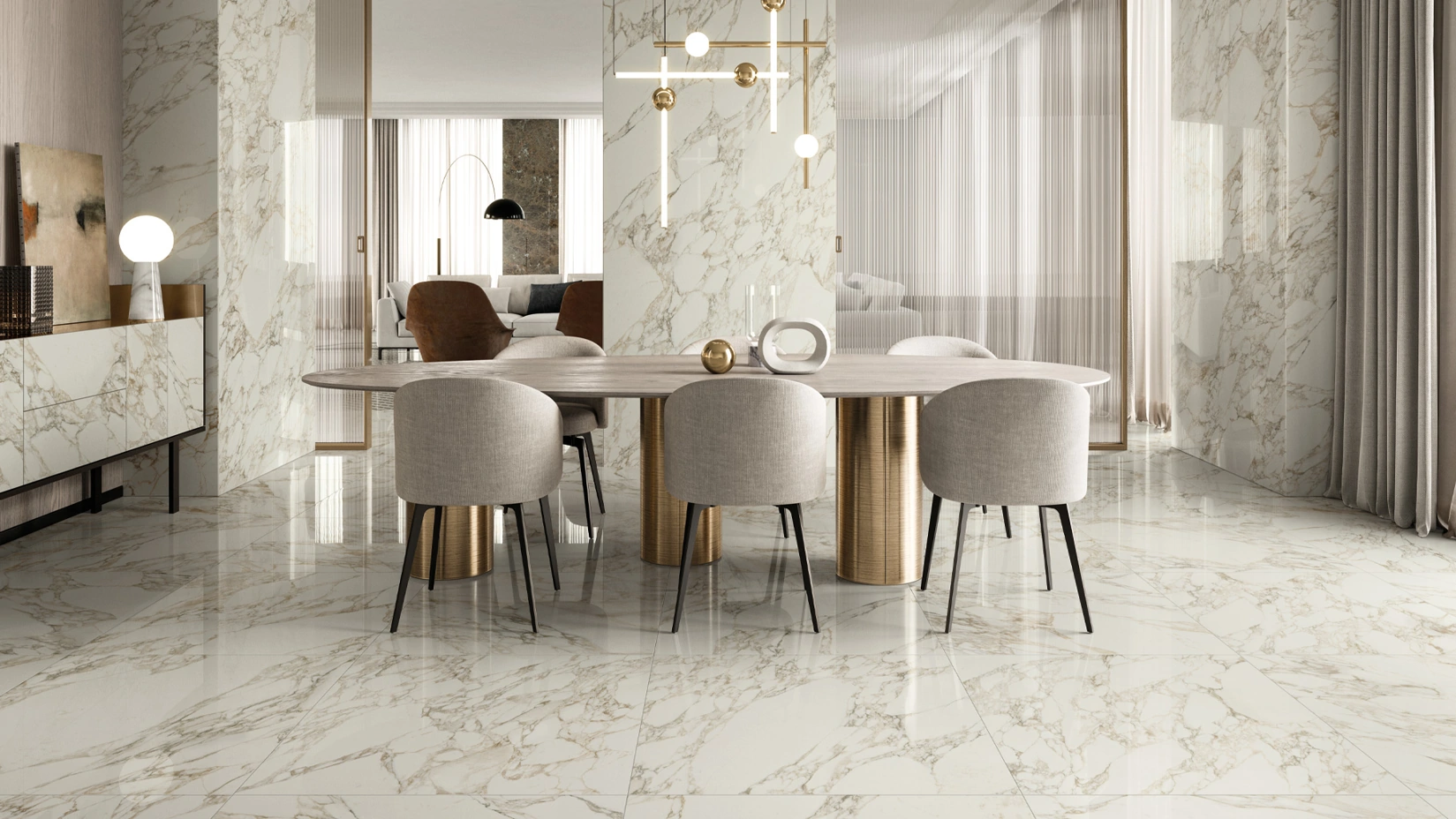 04. LUXURY APARTMENT DINING ROOM