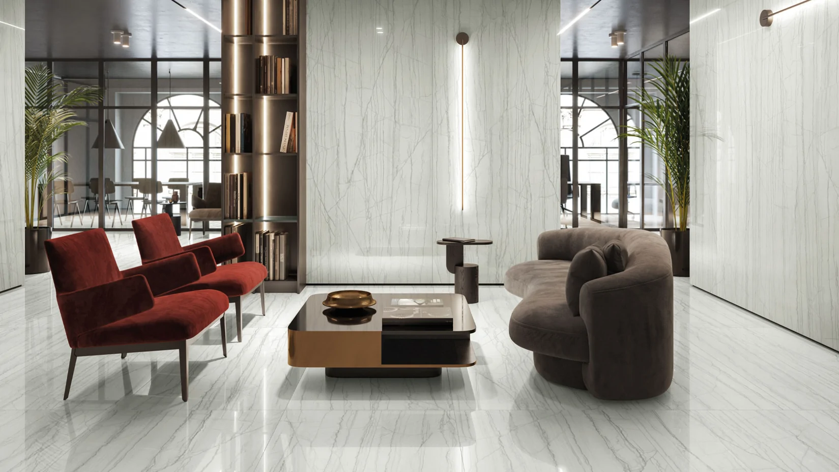 2. WAITING AREA PLATINUM WHITE