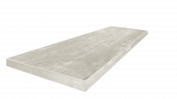 Torino White Scal.90 Ang.sx 33x90 cm