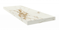 Pompei White Scal.90 Ang.sx 33x90 cm
