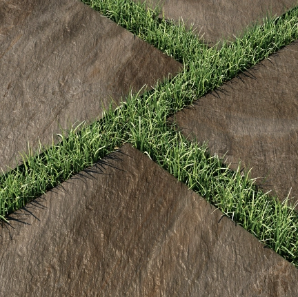 Installation on grass